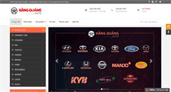 Desktop Screenshot of hangquangauto.com